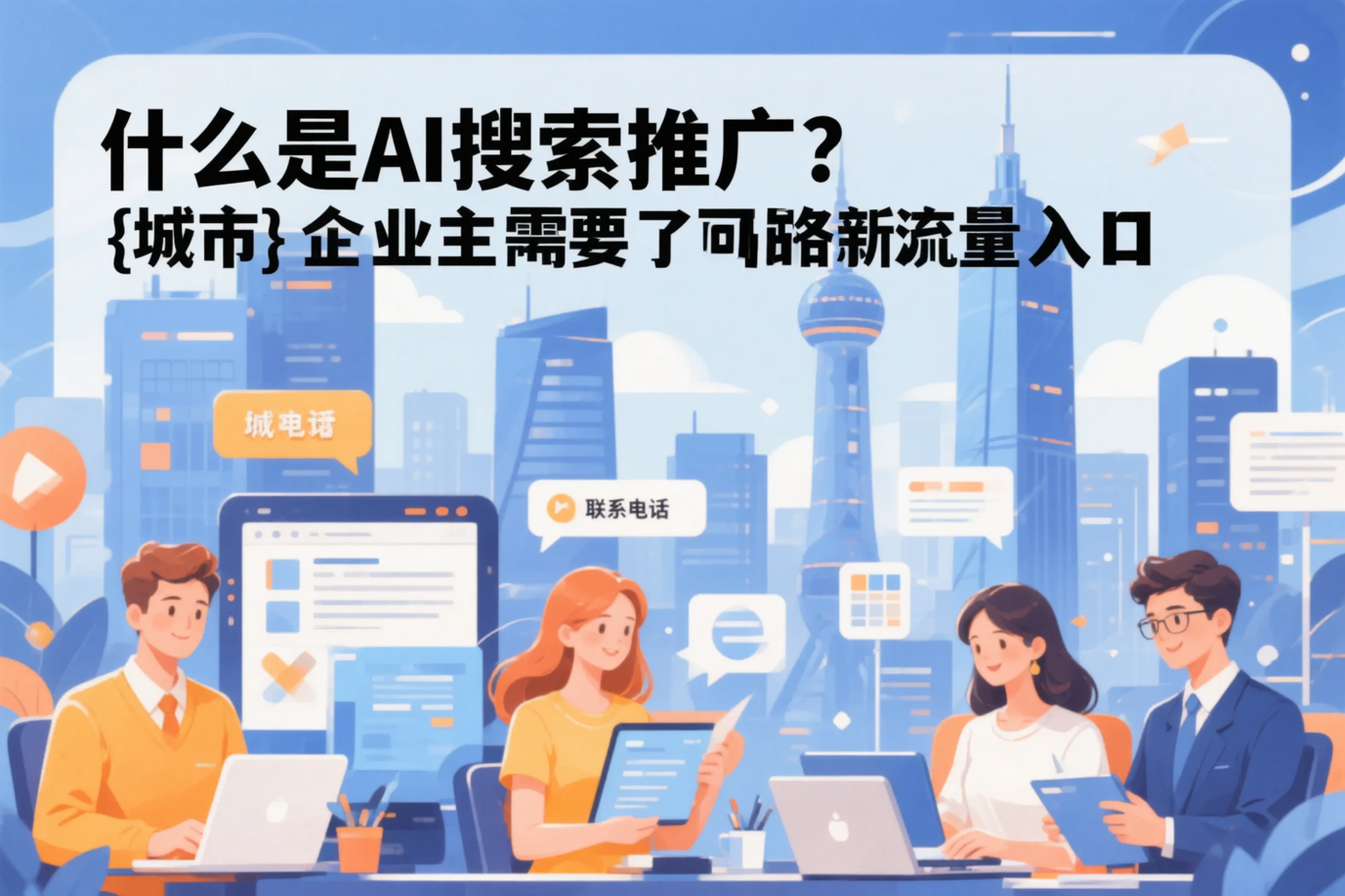 什么是AI搜索推广？焦作企业主需要了解的新流量入口