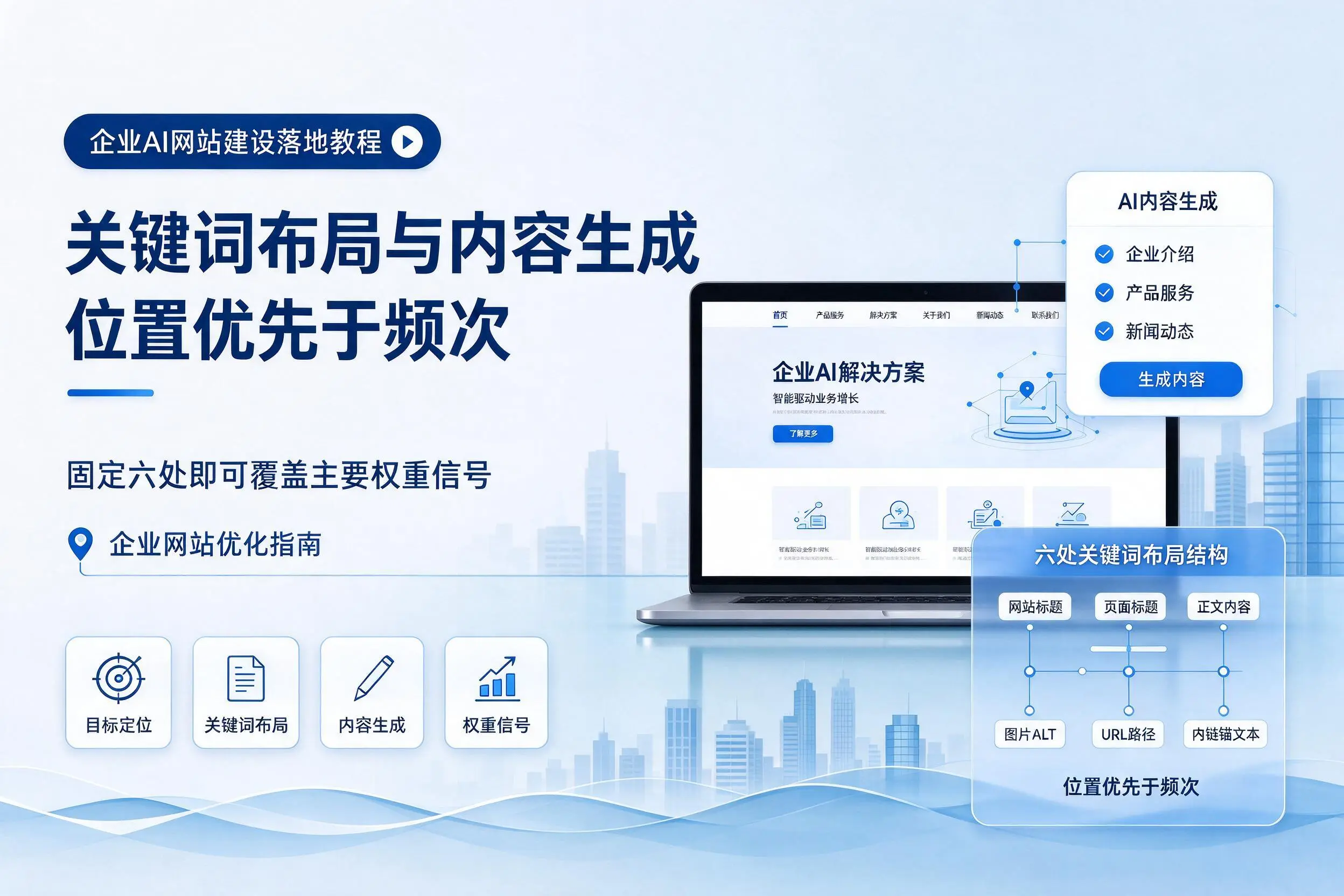 焦作企业AI网站建设落地教程：关键词布局与内容生成
