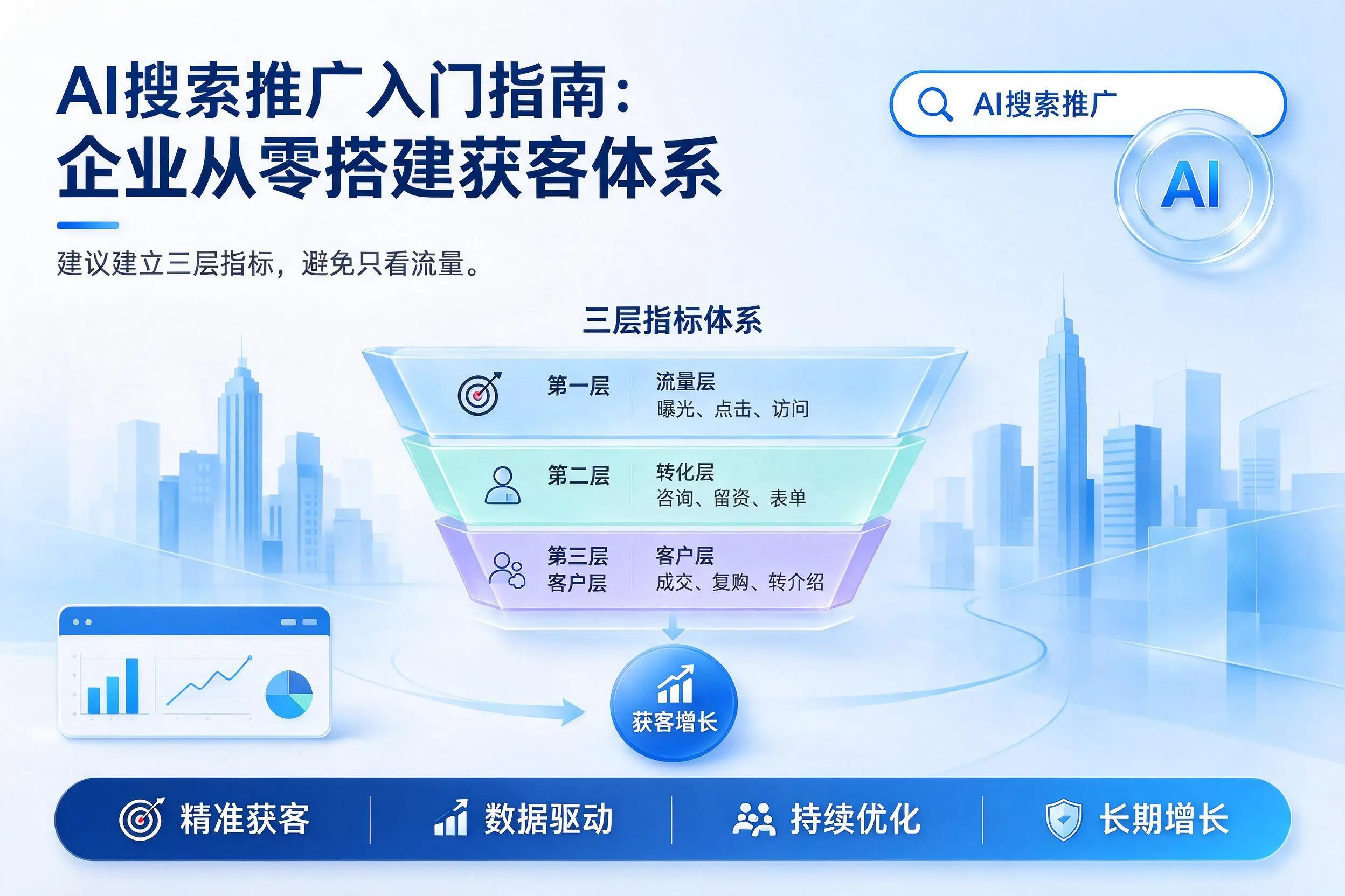 AI搜索推广入门指南:焦作企业从零搭建获客体系